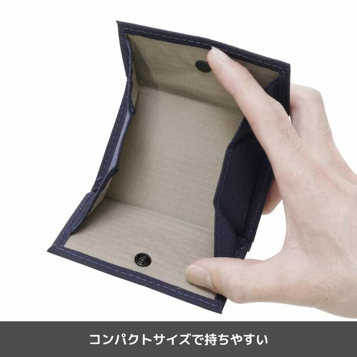 BOX型の小銭入れなので探しやすく、お会計もスムーズにできます