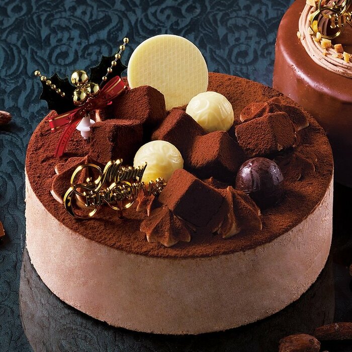 Xmasパリパリチョコデコレーション17cm（4320円）