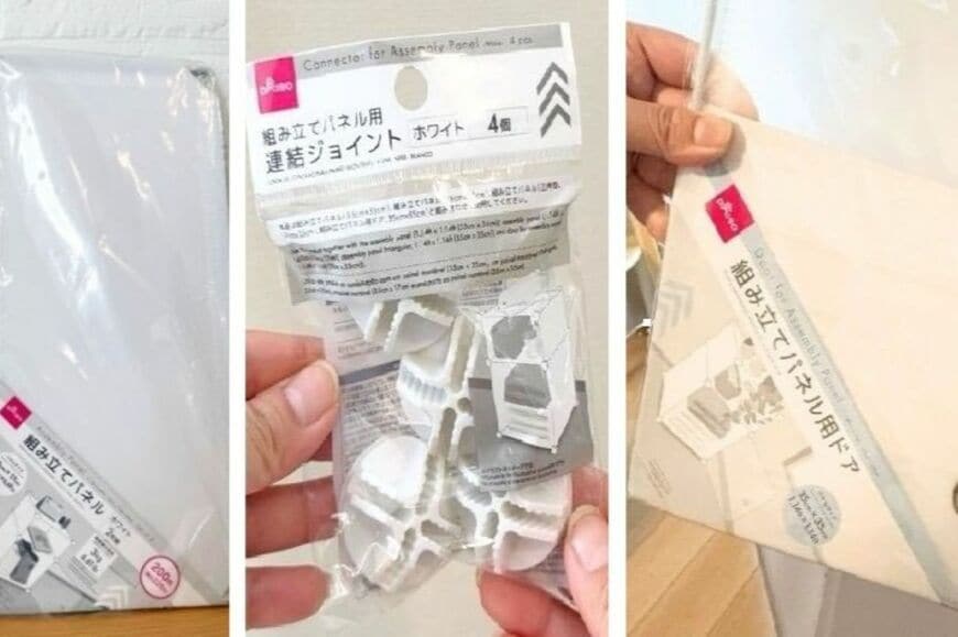 【100均DIY】使い方無限「ダイソーの組み立てパネル」で作るスリムな収納棚が便利すぎる…