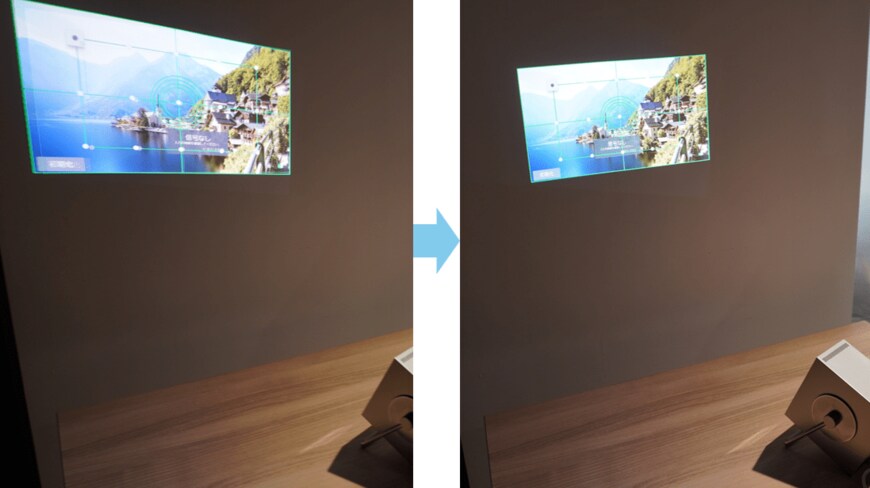 プロジェクターの写真