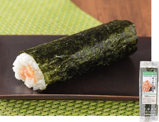 ローソンの新商品:もったいない手巻寿司 サーモンたたき