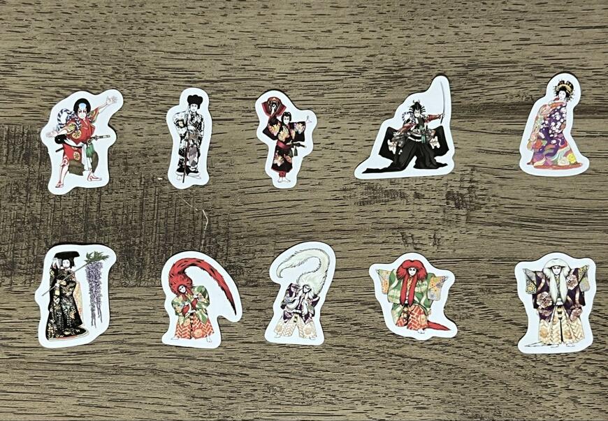 キャンドゥ、02KBKフレークシール人物Ver商品画像