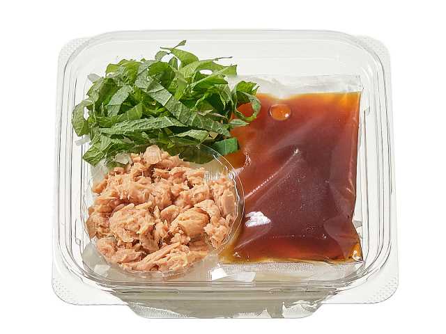 セブン-イレブンの新商品:大葉入り新玉ねぎとツナのサラダ