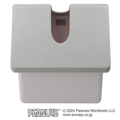ニトリ公式通販ニトリネット【デコホーム商品】スヌーピー ハウス型ティッシュケース(ピーナッツ)画像