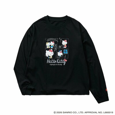 ワークマン、 LA239 レディースサンリオキャラクターズ 長袖Ｔシャツ商品画像
