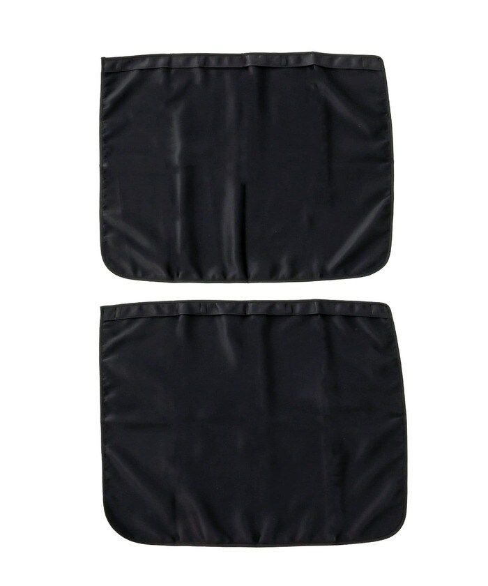 フロントガラス&リアガラス用の遮光カーテン2枚セット