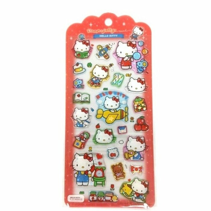 しまむらパーク「ドロップジェリーシール(ハローキティ)」