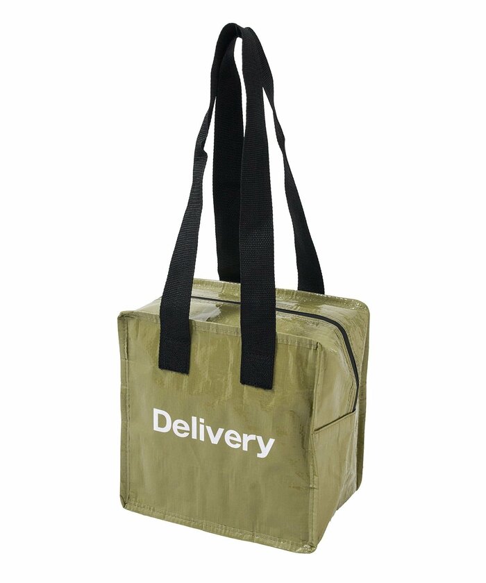 裏地にはポリエステル樹脂とポリエチレン樹脂を使用した保冷仕様