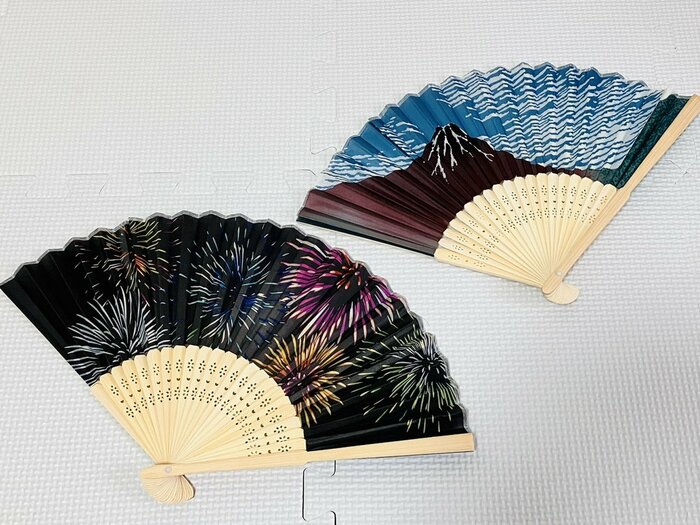 扇子全体表側