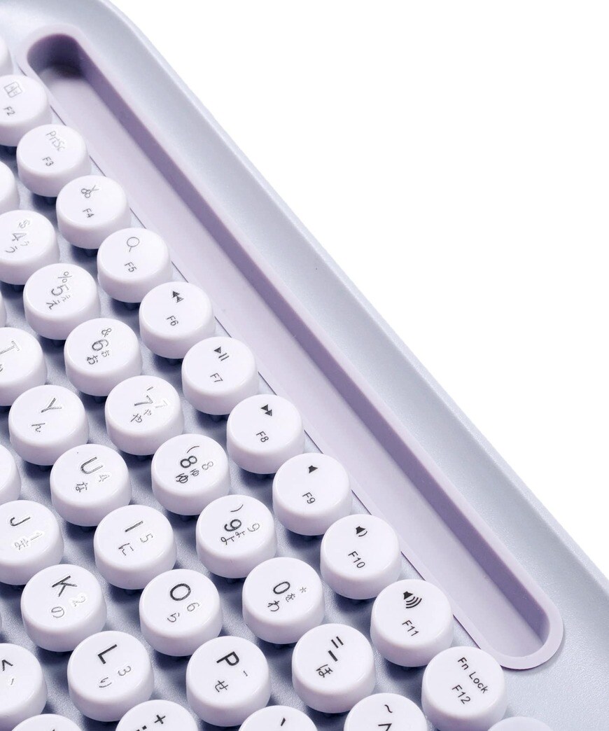 出所：パルグループ公式ファッション通販サイト 3COINS丸型ワイヤレスキーボード