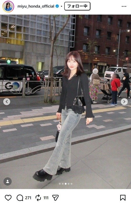 出所：本田望結のInstagram（＠miyu_honda_official） 参照日：2026年4月7日
