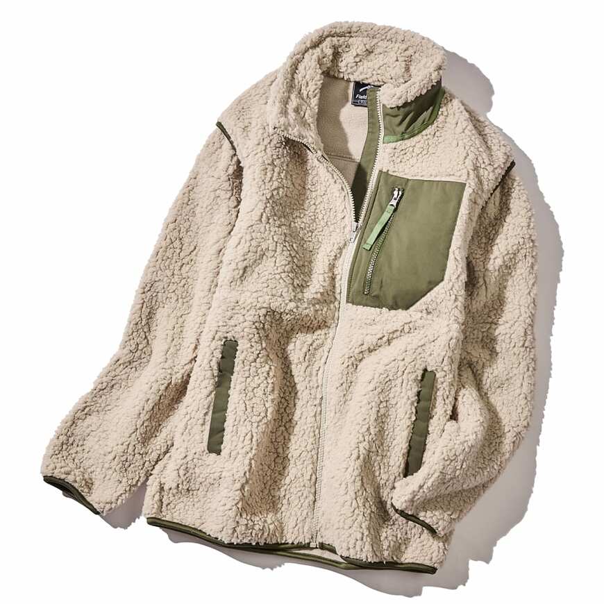 出所：ワークマン公式　レディースデタッチャブルボアスタンドジャケット