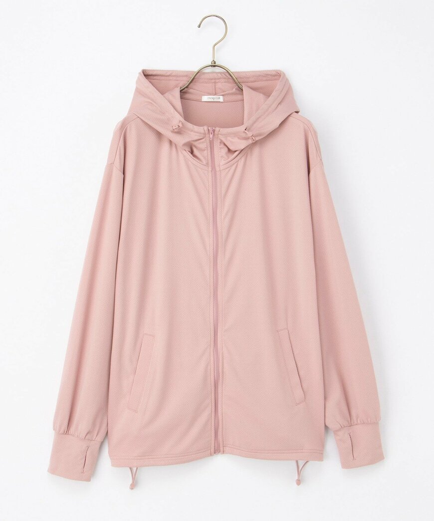 出所：ハニーズ公式　ラッシュガードパーカー