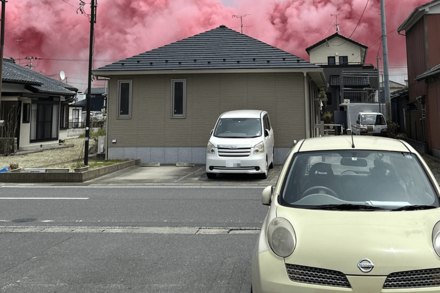 福島県で目撃された「ピンク色の煙」　思わず目を疑ってしまう光景に驚きの声