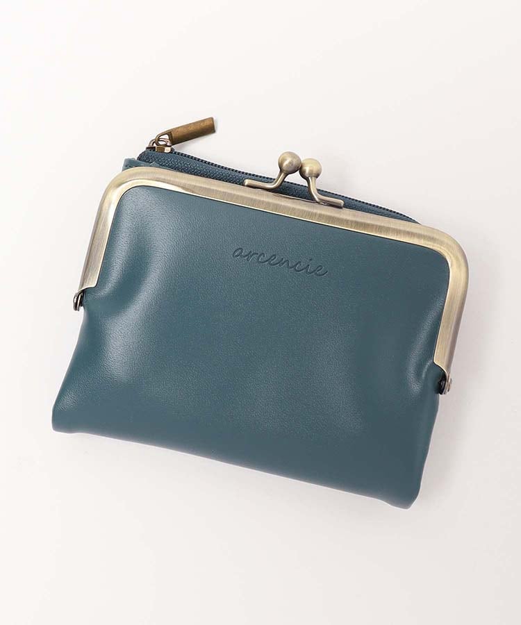 スモーキー2つ折りがま口財布