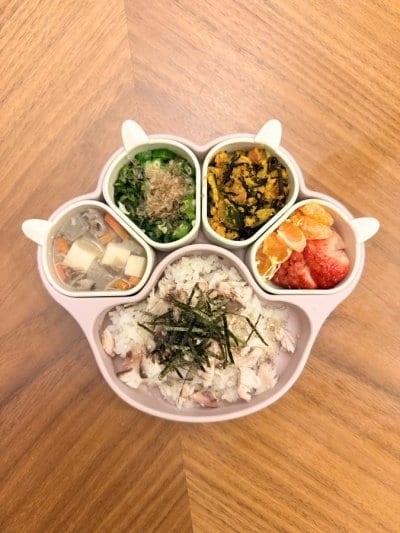 こちらが娘の夕飯