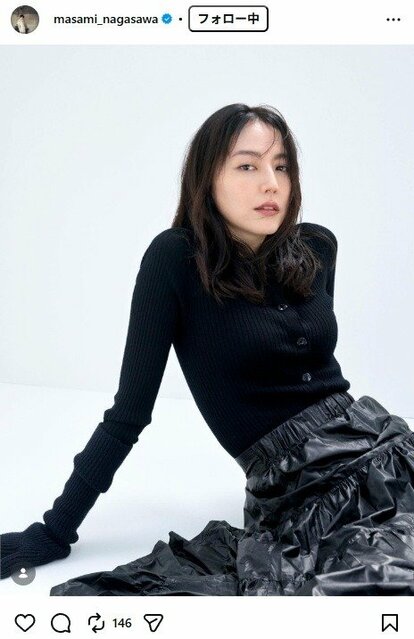 写真 | 新婚の長澤まさみ 最新ショットが大反響「永遠の美…」「佇ん