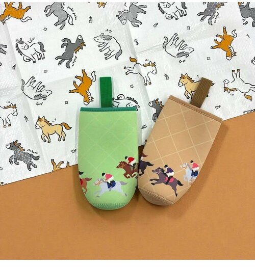 ドリンクボトルカバー600ml　競走馬