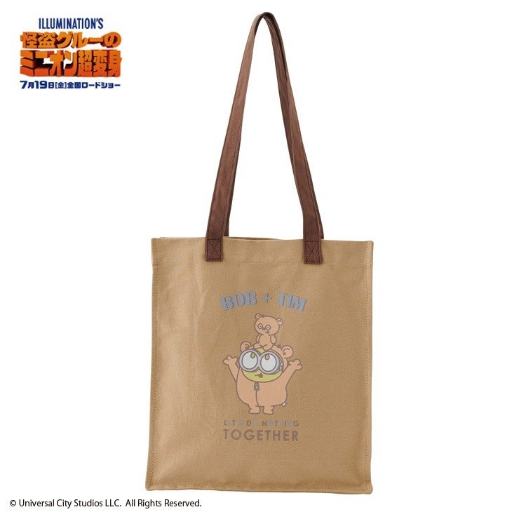 出所：しまむら公式　レディース トートバッグ（ミニオンズ）