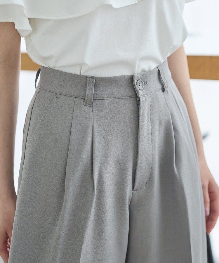 出所：ハニーズ公式　ワイドストレートパンツ