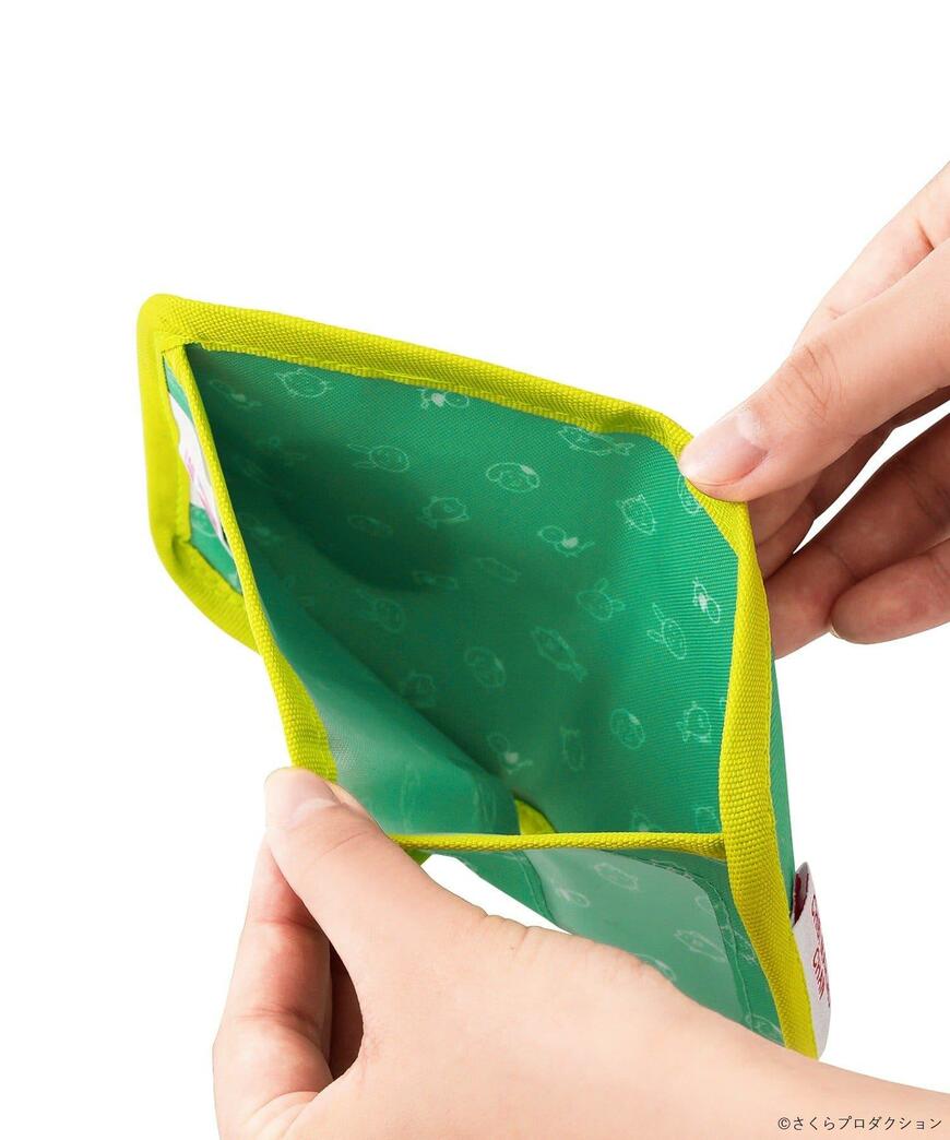 3COINS 二つ折り財布／ちびまる子ちゃん（りぼん70周年）商品画像