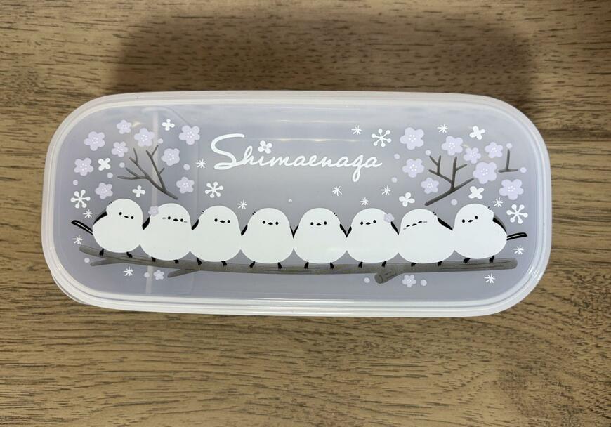 セリア、お弁当箱 シマエナガ S商品画像