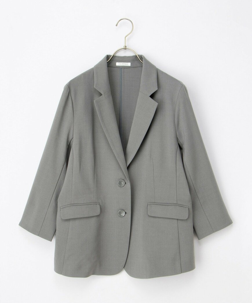 ハニーズ公式 8分袖2つ釦テーラードジャケット