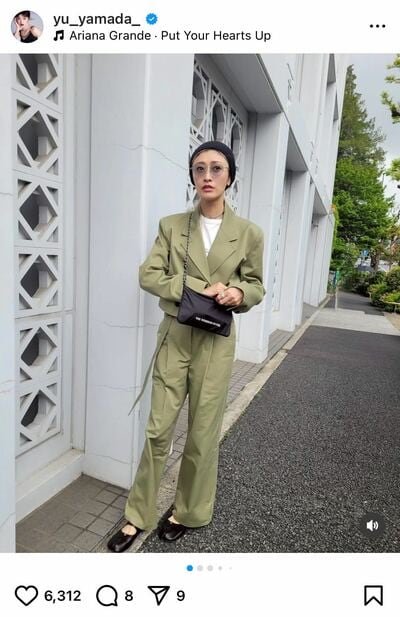 山田優のInstagram投稿