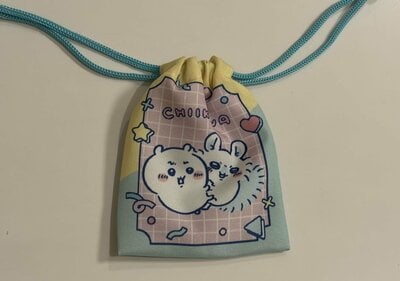 ダイソー、プチ巾着 ちいかわ ペア商品画像