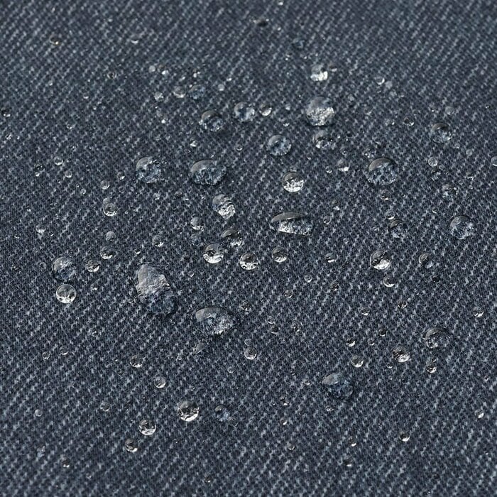 デニムライクな見た目に反してお手入れが簡単です