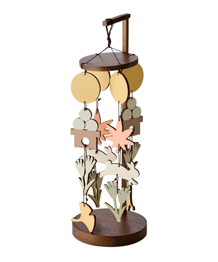 かわいく連なるお月見のモチーフ