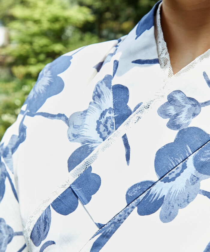 浴衣のカラーに合わせてチョイス