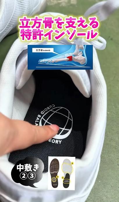 出所：ワークマン公式　BMZアシトレウォーキング