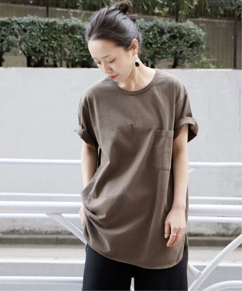 Spick and Span - コットンスムースＴシャツ ¥7,020（税込）