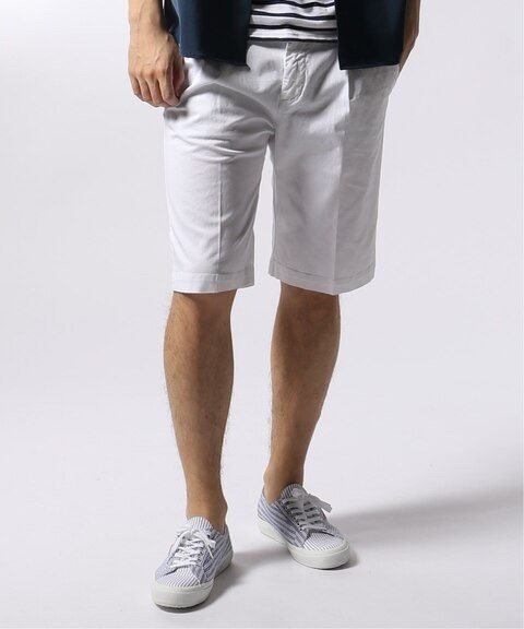 ENTRE AMIS - ニューガーメントダイ ストレッチ チノショーツ ¥17,280（税込）