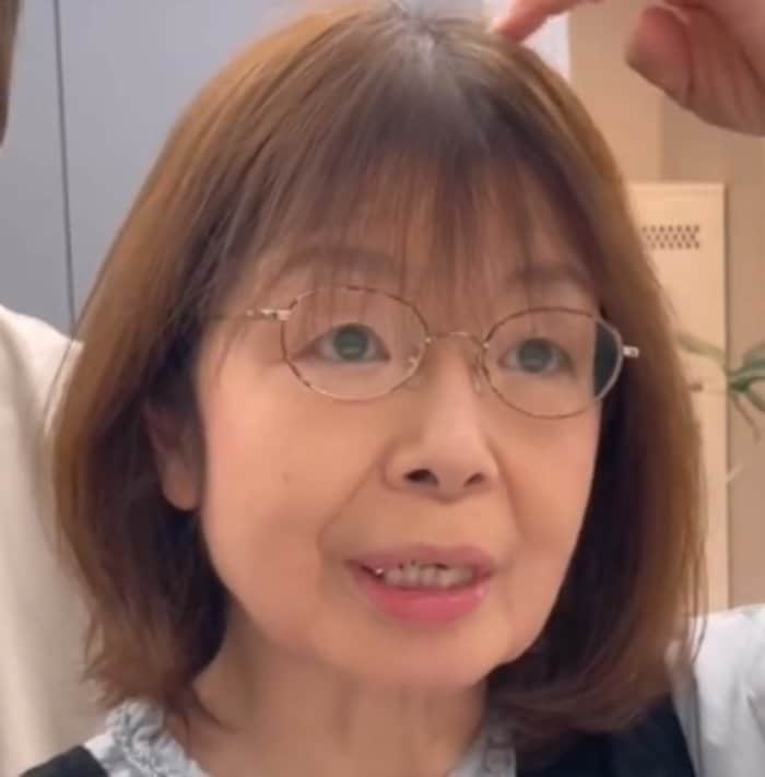 【大変身】「髪もペタンとなりやすくて…」北海道から来店したマダム…丸みショートに挑戦した結果→本人「可愛らしくなりました」と大喜び