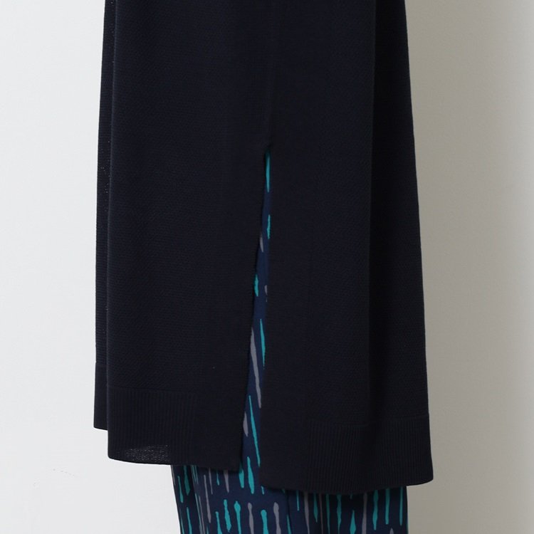 出所：ケユカ公式　ニットチュニックプリントパンツセット