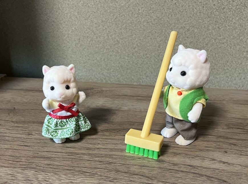 キャンドゥ、mini おそうじデッキブラシ画像