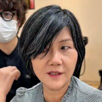 バリ島から来た女性がお直しカットで骨格に合ったショートに！「めっちゃスッキリ」と本人大満足！