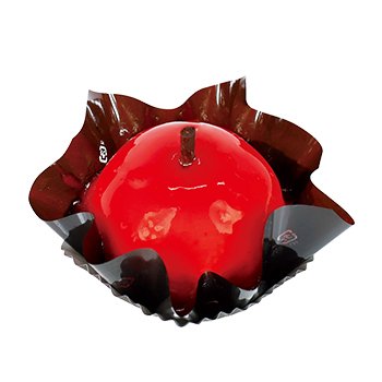 りんごフォルムがキュートな「ハロウィン真っ赤なりんごケーキ」