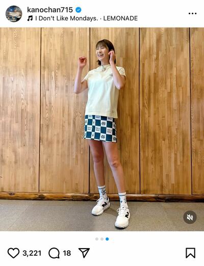 狩野舞子さんのInstagram投稿