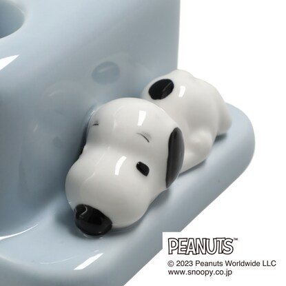 ねそべりスヌーピーがかわいい歯ブラシスタンド