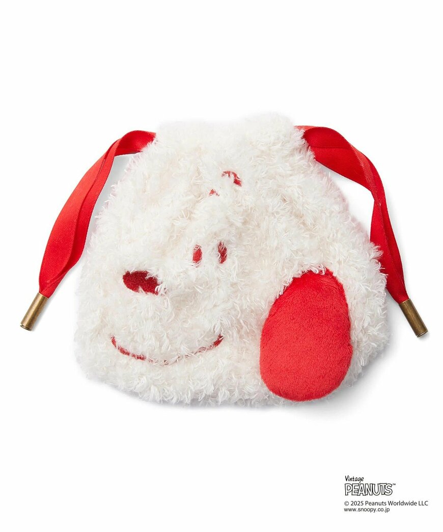 「まるで持ち歩くぬいぐるみ！」3300円のミルクフェド新作ポーチ「スヌーピーのもこもこ感が神」