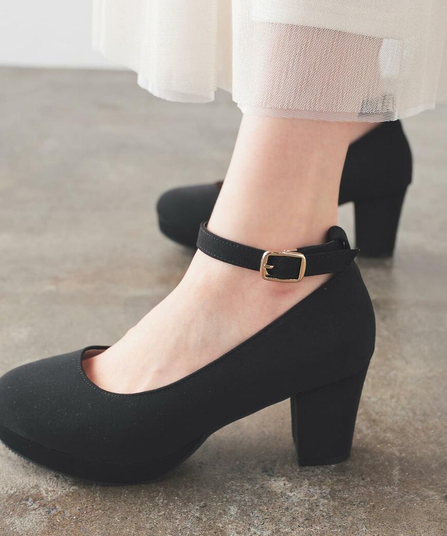 出所：ハニーズ公式オンラインストア バックル2wayパンプス