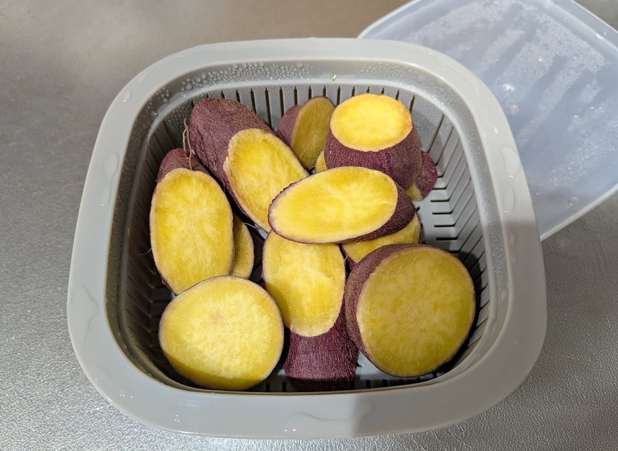 「さつまいももほっくり甘く仕上がりました」