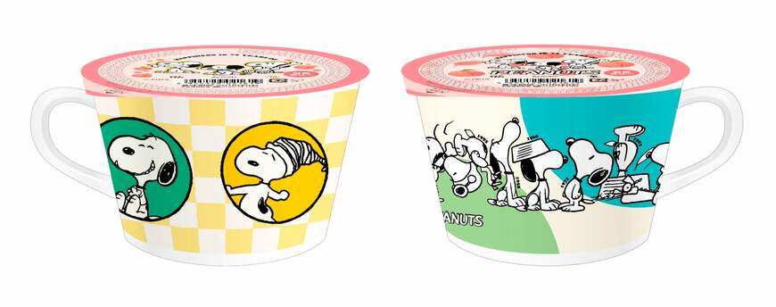 株式会社ファミリーマート公式 スヌーピーマグ&白桃ゼリーの画像