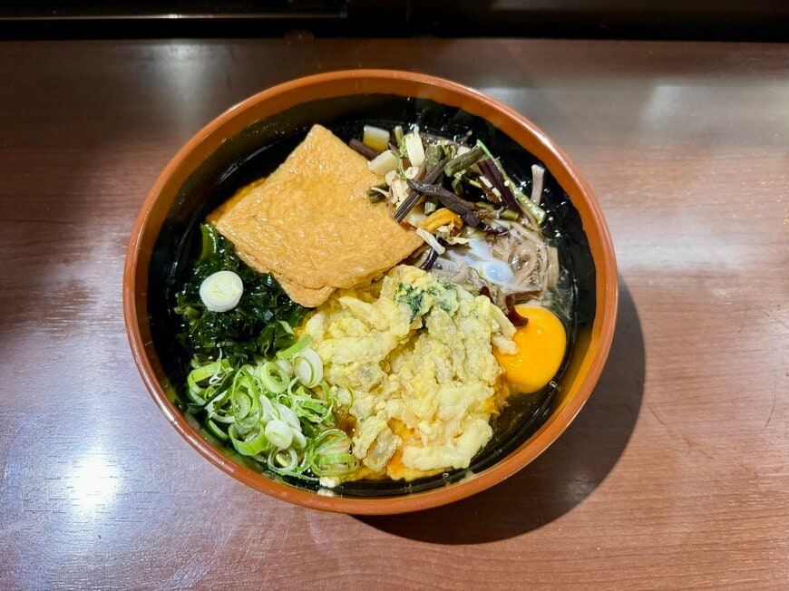 立食いそばの「ぜいたく」