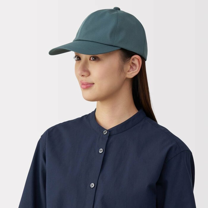 UVカット 透湿撥水 防水テープ使い キャップ