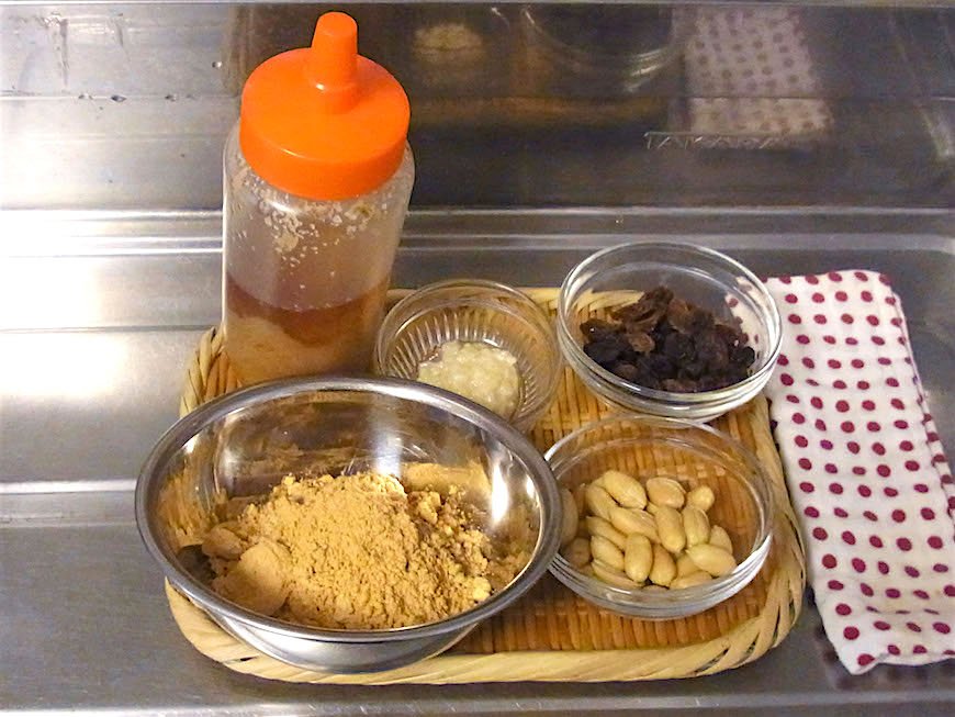 大人っぽいきな粉棒の材料