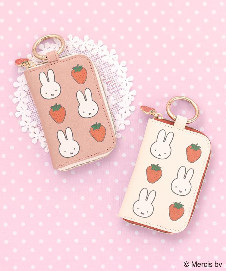 出所：Bleu Bleuet 通販 ミッフィーいちごカラビナ付きケース